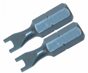 Wiha Tools 71964 Spanner Insert Bit, #6 x 25 mm, 2 Pk.