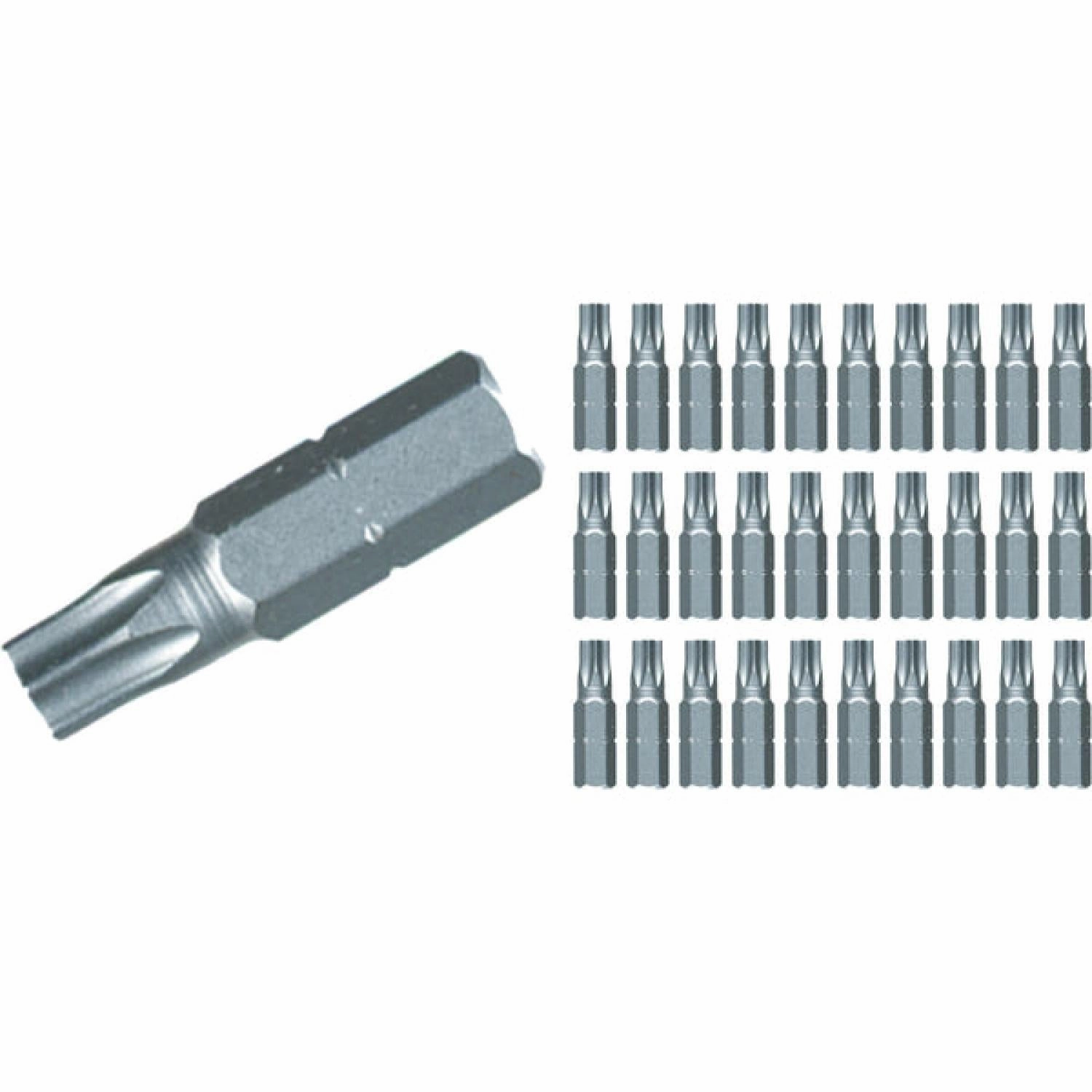 Wiha Tools 72577 TORX Contractor Insert Bit T20 x 25mm - 30 Pack