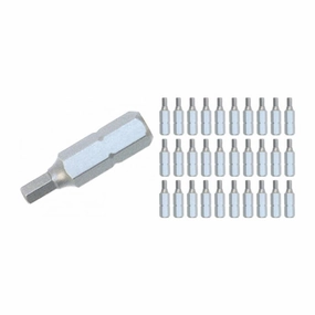 Wiha tools 72586 Hex Contractor Insert Bit 5.0mm x 25mm - 30 Pack