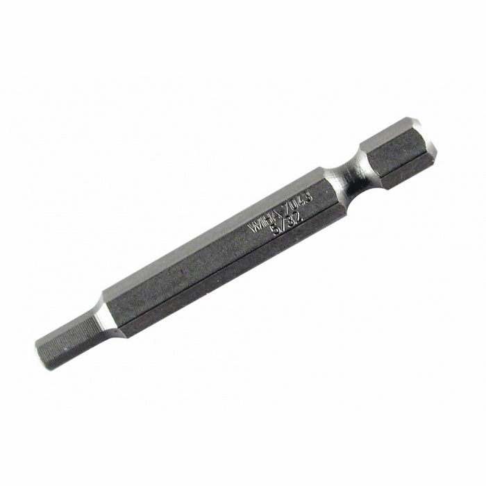 Wiha Tools 74346 Hex Inch Power Bit, 5/32" x 70 mm, 10 Pk.