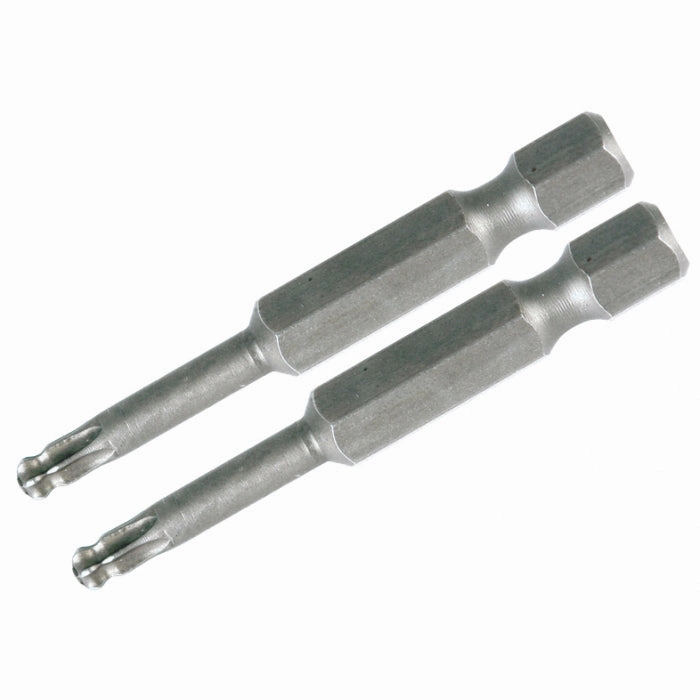 Wiha Tools 74545 TORX Ball End Power Bit, T25 x 50 mm, 2 Pk.