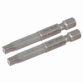 Wiha Tools 74557 MagicSpring TORX Power Bit, T25 x 50 mm, 2 Pk.