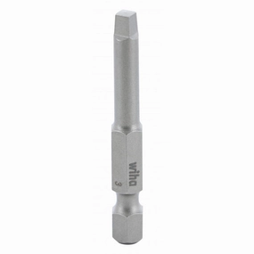 Wiha Tools 74819 Square Power Bit, #3 x 50 mm, 10 Pk.