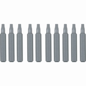 Wiha Tools 75671 System 4 TORX Micro Bits, T20 x 28 mm, 10 Pk.
