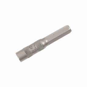 Wiha Tools 75826 System 4 Metric Nut Setter Micro Bit, 1/4" Hex Bit Adapter, 5 mm x 30 mm