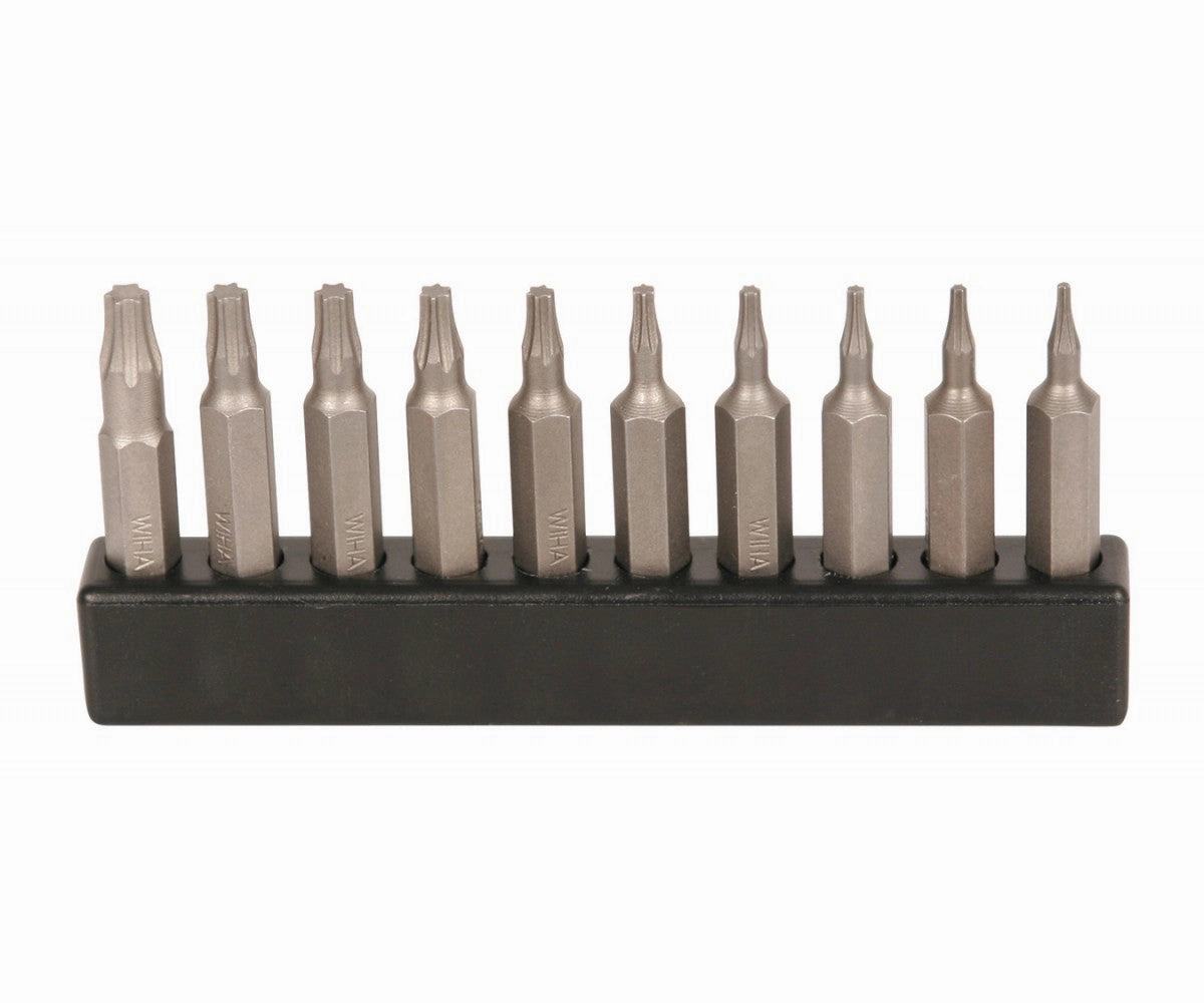 Wiha Tools 75988 Micro Bit TORX, 10 Pack