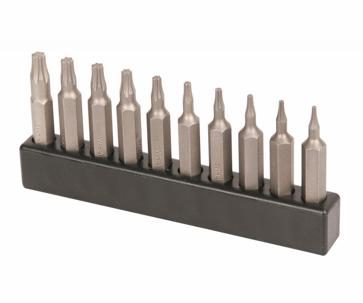 Wiha Tools 75988 Micro Bit TORX, 10 Pack
