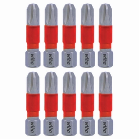 Wiha Tools 76503 MaxxTor Impact Bit Phillips #3 - 29mm - 10 Pack