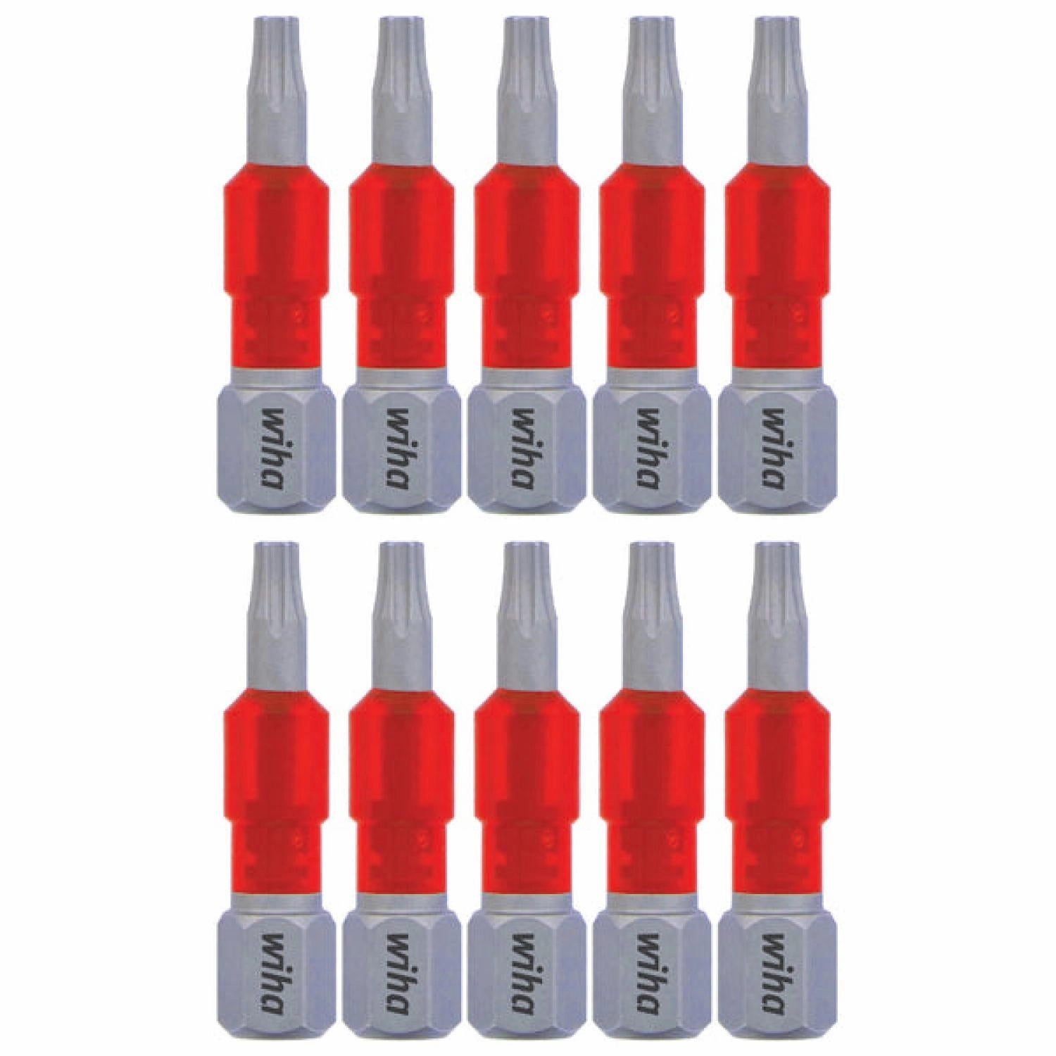 Wiha Tools 76510 MaxxTor Impact Bit TORX T10 - 29mm - 10 Pack
