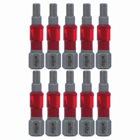 Wiha Tools 76530 MaxxTor Impact Bit Hex 1/8" x 29mm - 10 Pack - 10 Pack