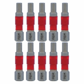 Wiha Tools 76532 MaxxTor Impact Bit Hex 5/32" x 29mm - 10 Pack