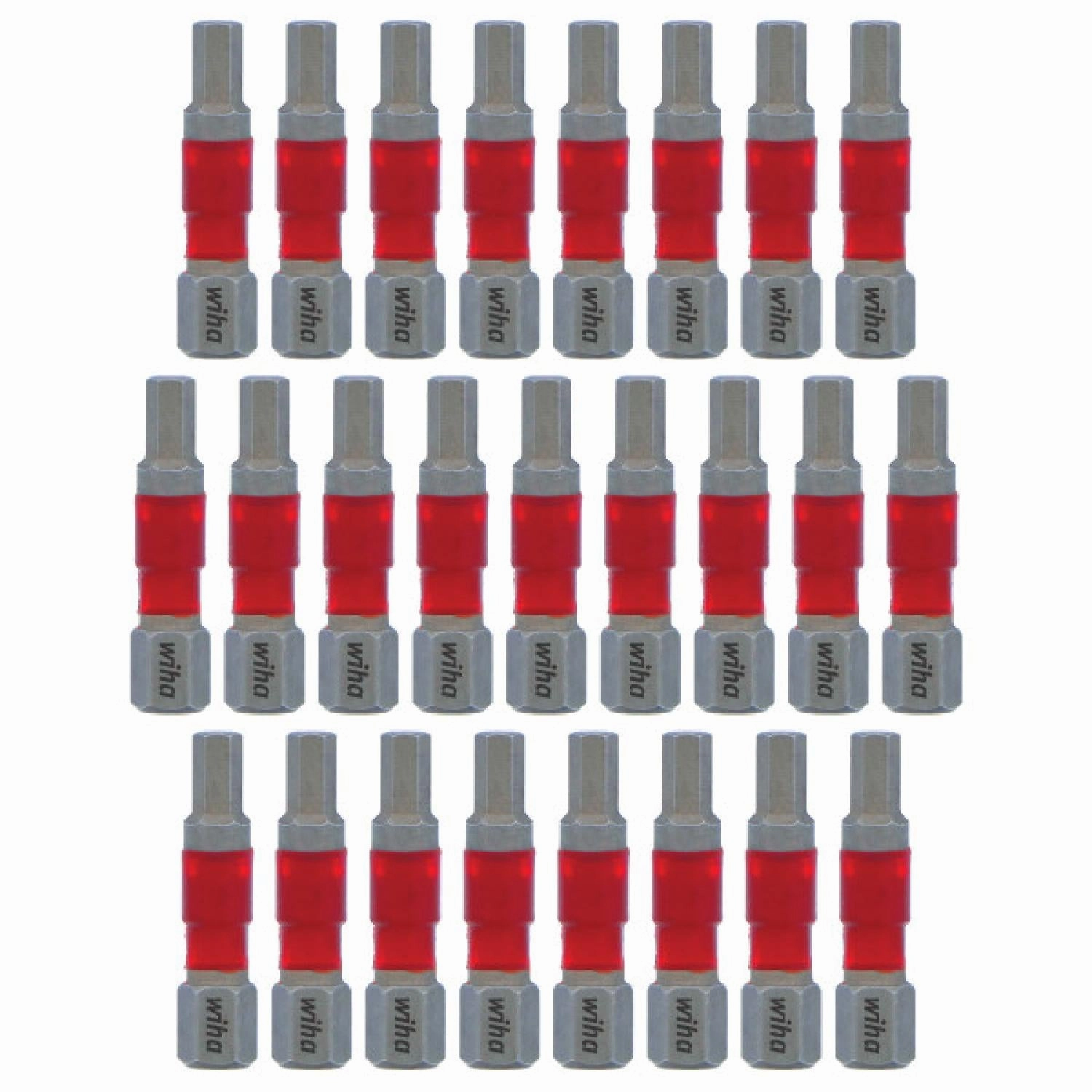 Wiha Tools 76632 MaxxTor Impact Bit Hex 5/32" - 29mm - 25 Pack