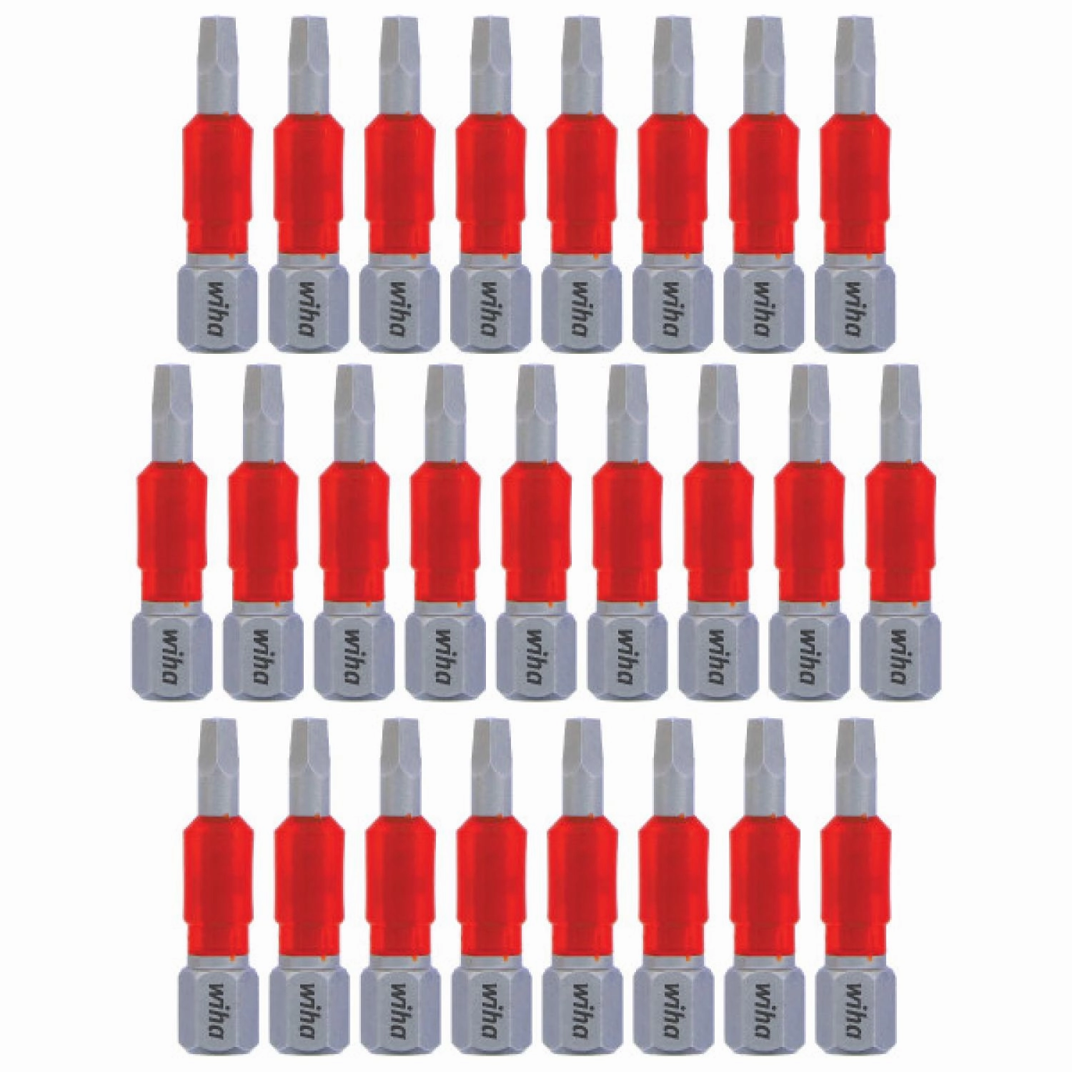 Wiha Tools 76638 MaxxTor Impact Bit Square #1 - 29mm - 25 Pack