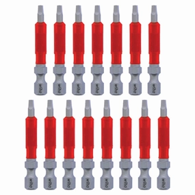 Wiha Tools 76644 MaxxTor Impact Bit Square #1 - 49mm - 15 Pack