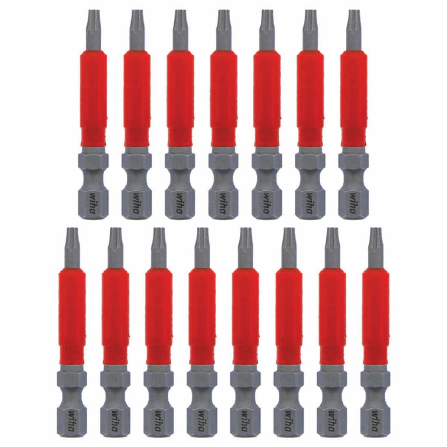 Wiha Tools 76650 MaxxTor Impact Bit TORX T10 - 49mm - 15 Pack
