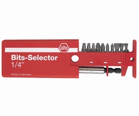 Wiha Tools 79248 11 Piece Bits-Selector and Magnetic Bit Holder Set