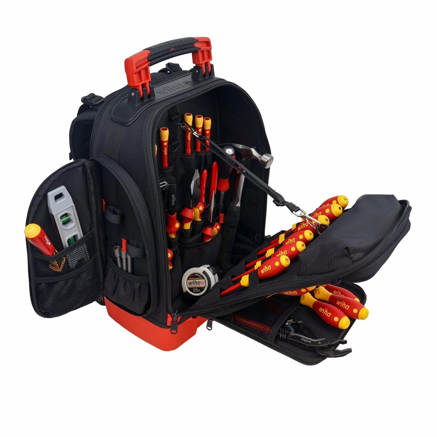 Wiha Tools 91871 Journeyman Electrician's Insulated Tool Kit in Heavy Duty Backpack, 30 Pc.
