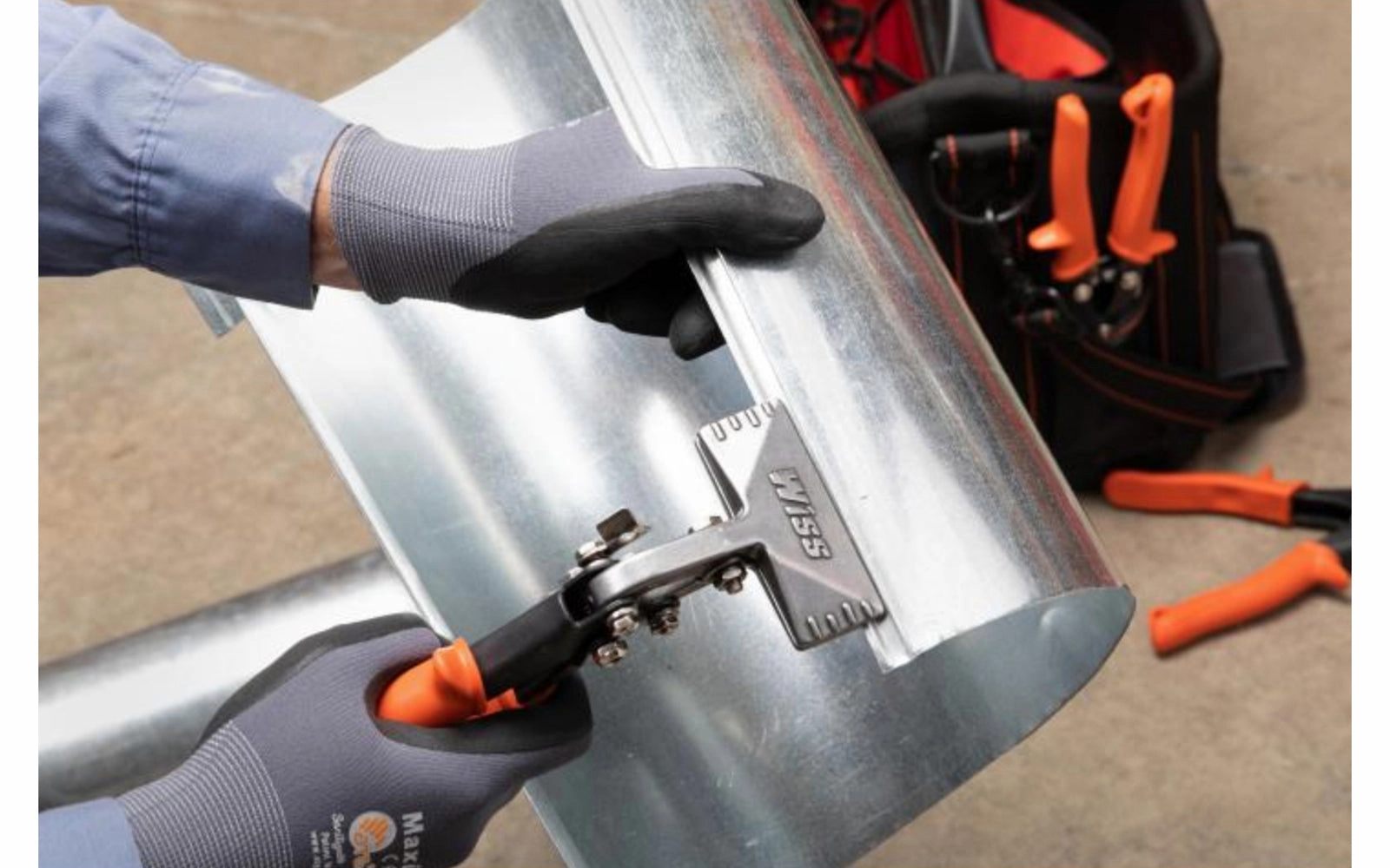 Wiss 3" Offset Handle Hand Seamer