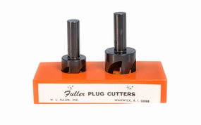 WL Fuller 2-Piece Plug Cutter Set - 3/8" Shank ~ 11696002