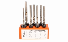 WL Fuller #2 Set - 7-Piece Countersink & Tapered Drill Bit Set ~ 10390002T