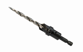 WL Fuller Combination Four-Flute Type "C" Countersink & Drill Bit ~ Hex Power Shank