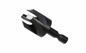 WL Fuller Four-Flute Tapered Plug Cutter ~ Hex Shank