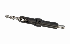 WL Fuller Stainless Steel Countersink & Spiral Drill Bit