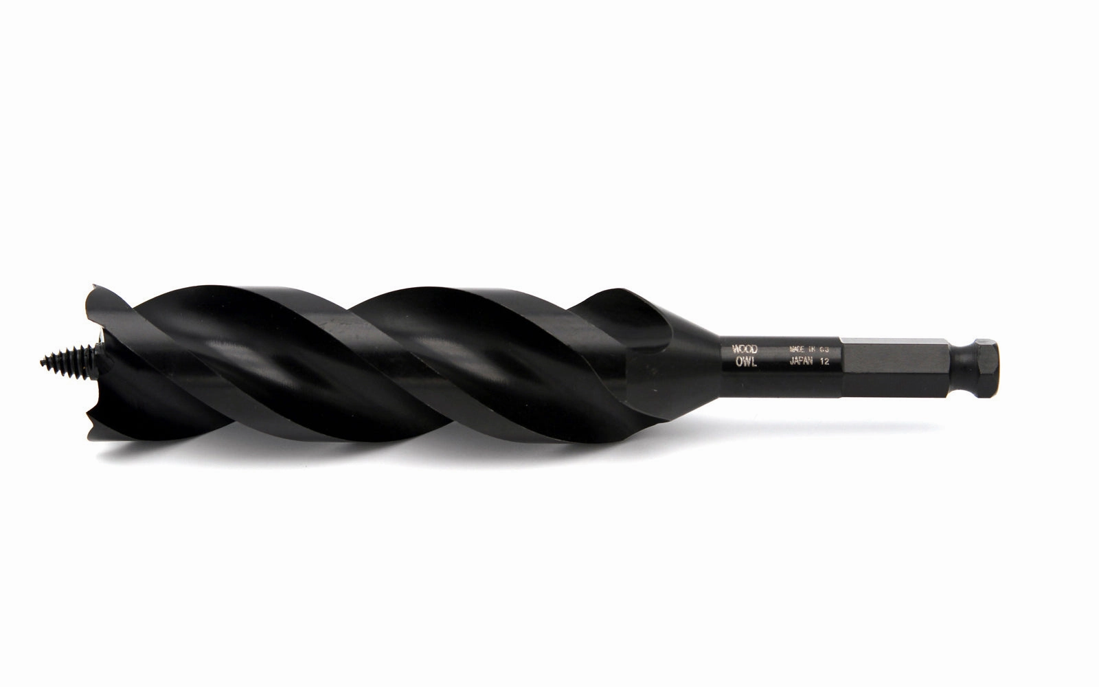 Wood Owl Tri-Cut Ultra Smooth Auger Bit - 7-1/2" Length