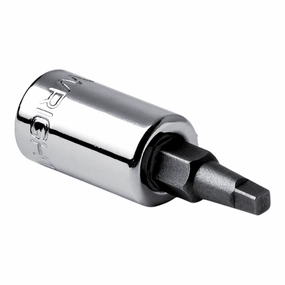 Wright Tool 2271 1/4" Drive Square Bit (Robinson) Socket w/Standard Bit - R1