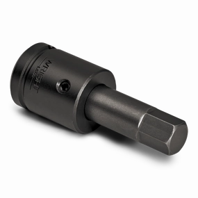 Wright Tool 8240B 1" Drive Standard Impact Hex Bit Replacement - 1-1/4"