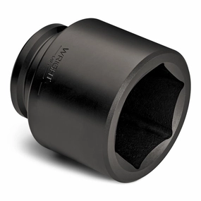 Wright Tool 85835 2-1/2" Drive 6 Point Standard Impact Socket - 4-3/8"