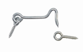 Zinc-Plated Steel 2-1/2" Hook & Eye
