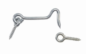 Zinc-Plated Steel 2-1/2" Hook & Eye